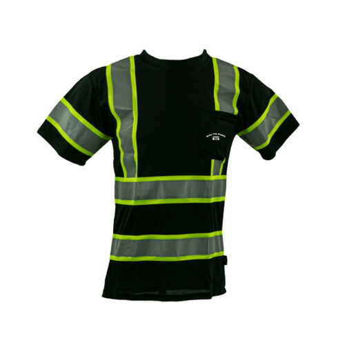 GSS Two Tone Black Short Sleeve T-Shirt Thumbnail