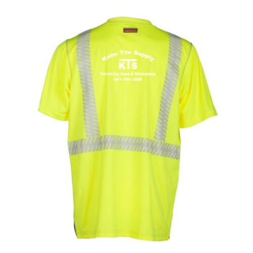 ML Kishigo Premium Brilliant Series Class 2 T-Shirt w/ Back Design Thumbnail