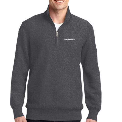 Super Heavyweight 1/4 Zip Pullover Sweatshirt w/ Business Thumbnail