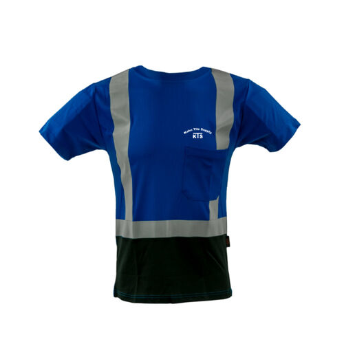 GSS Safety Class 2 Short Sleeve T-Shirt Blue Thumbnail