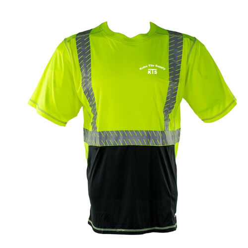 Kishigo Premium Brilliant Series High Performance Class 2 T-Shirt w/ Back Design Thumbnail